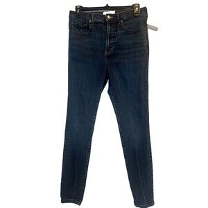 Women’s Everlane High Rise Skinny Ankle Medium Wash Denim Jeans Sz 29 Regular